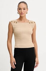 Bluzka Guess  beżowa damska W5YR12.Z0130