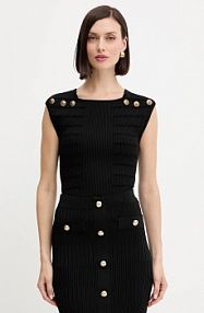 Bluzka Guess  czarna damska W5YR12.Z0130