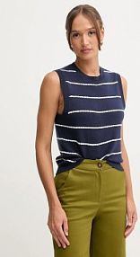 Sweter United Colors of Benetton  granatowy damski 104ME10EC