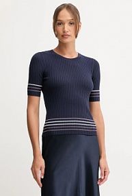 Sweter United Colors of Benetton  granatowy damski 1E3RE10EK