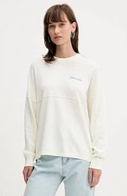 Sweter Guess Jeans  beżowy damski W5YR34.Z3HM1