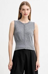 Kardigan Fracomina  szary FR25WJ5008K47