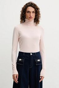 Golf Fracomina  beżowy damski FR25WT7001K42