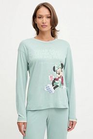 Piżama United Colors of Benetton  turkusowa damska 3Y5E3M07Q