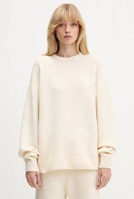 Sweter adidas Originals  beżowy damski KF2339