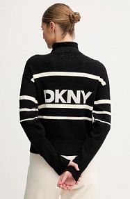 Kardigan DKNY  czarny DP5R0756
