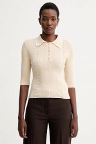 Sweter Sessun  beżowy damski 25109001