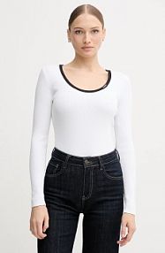 Sweter Calvin Klein Jeans  biały damski LV044D360G