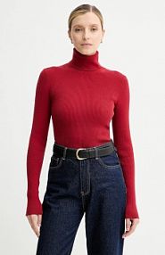 Golf Calvin Klein Jeans  bordowy damski LV047D350G