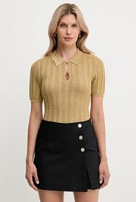 Koszulka polo Morgan  zielona damska MCABI