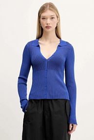 Sweter Desigual  niebieski damski 25WWJF29