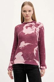 Sweter Desigual  różowy damski 25WWJF31