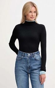 Sweter Calvin Klein Jeans  czarny damski LV044D314G