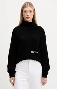 Golf Karl Lagerfeld Jeans  czarny damski A4W18020