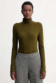 Longsleeve Marc O'Polo  zielony damski 5000007063