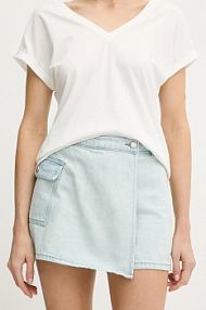 Szorty jeansowe Morgan  niebieskie SHAZAZ