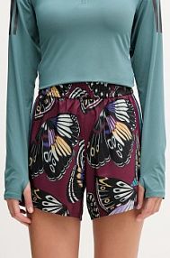 Szorty sportowe adidas performance  bordowy JL7005