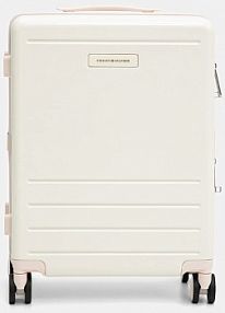 Walizka Tommy Hilfiger  beżowa AW0AW17829