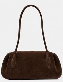 Torebka shopperka Yuzefi  brązowa YUZCO.HB.OYSB