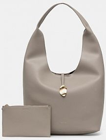 Torebka shopperka Calvin Klein  beżowa LV04K3149G