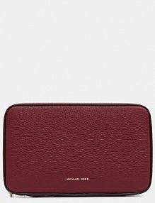 Kosmetyczka MICHAEL Michael Kors  bordowy 32T5GTMV3L