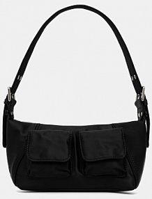 Torebka shopperka United Colors of Benetton  czarna 6N1YDY088