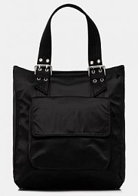 Torebka shopperka United Colors of Benetton  czarna 6N1YDY08F