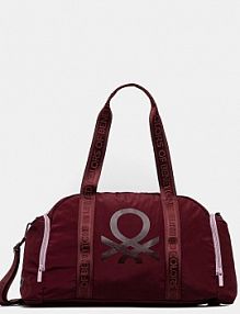 Torba weekendowa United Colors of Benetton  bordowy 66YT1Y01Z