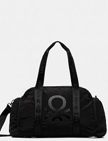 Torba weekendowa United Colors of Benetton  czarna 66YT1Y01Z