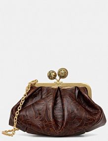 Kopertówka Weekend Max Mara  brązowa 2525516144600