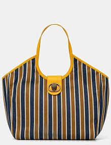 Torebka shopperka Kurt Geiger London  granatowa 4019389619