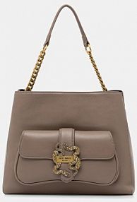 Torebka shopperka Just Cavalli  brązowa 79RA4BA2.ZSA8