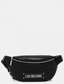 Saszetka nerka Love Moschino  czarna damska JC4003PP1NLA0