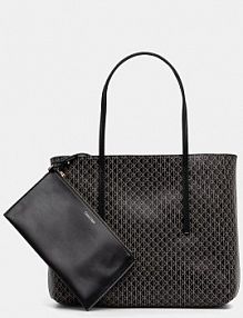 Torebka shopperka Calvin Klein  brązowa LV04F3267G