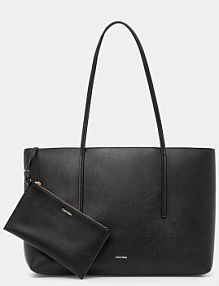 Torebka shopperka Calvin Klein  czarna LV04F3274G