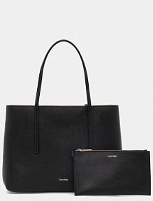 Torebka shopperka Calvin Klein  czarna LV04F3275G