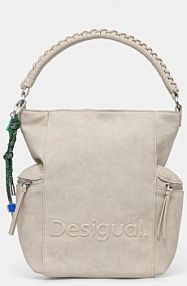 Plecak Desigual  beżowy damski 25WAKP30