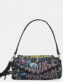 Torebka shopperka Desigual  granatowa 25WAXD22