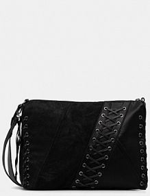 Torebka shopperka Desigual  czarna 25WAXP79