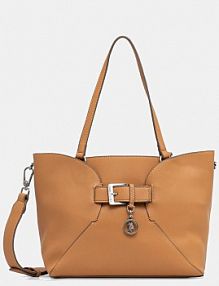 Torebka shopperka U.S. Polo Assn.  brązowa BIUN88863WVW