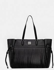 Torebka shopperka U.S. Polo Assn.  czarna BIU0B8865WWI