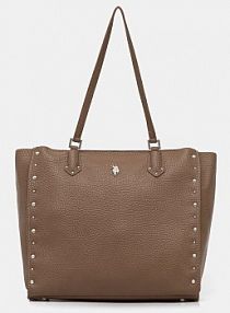 Torebka shopperka U.S. Polo Assn.  brązowa BIUU48894WVP