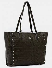 Torebka shopperka U.S. Polo Assn.  brązowa BIUU48894WVP