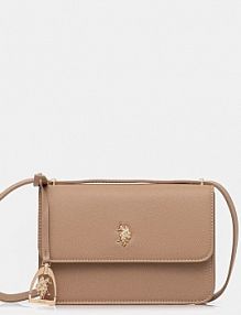 Torebka U.S. Polo Assn.  beżowa BIUJE8909WVP