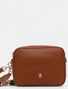 Torebka U.S. Polo Assn.  brązowa BEUE58716WVP