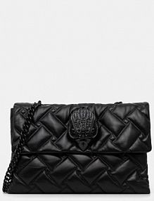 Torebka shopperka Kurt Geiger London  czarna 5031500109