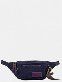 Saszetka nerka EA7 Emporio Armani  granatowa damska AF18335.7X000