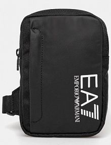 Saszetka na ramię EA7 Emporio Armani  czarna damska AF19722.7X000