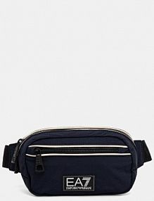 Saszetka nerka EA7 Emporio Armani  granatowa damska AF19755.7X000