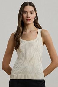 Top Lauren Ralph Lauren  beżowy damski 200971352